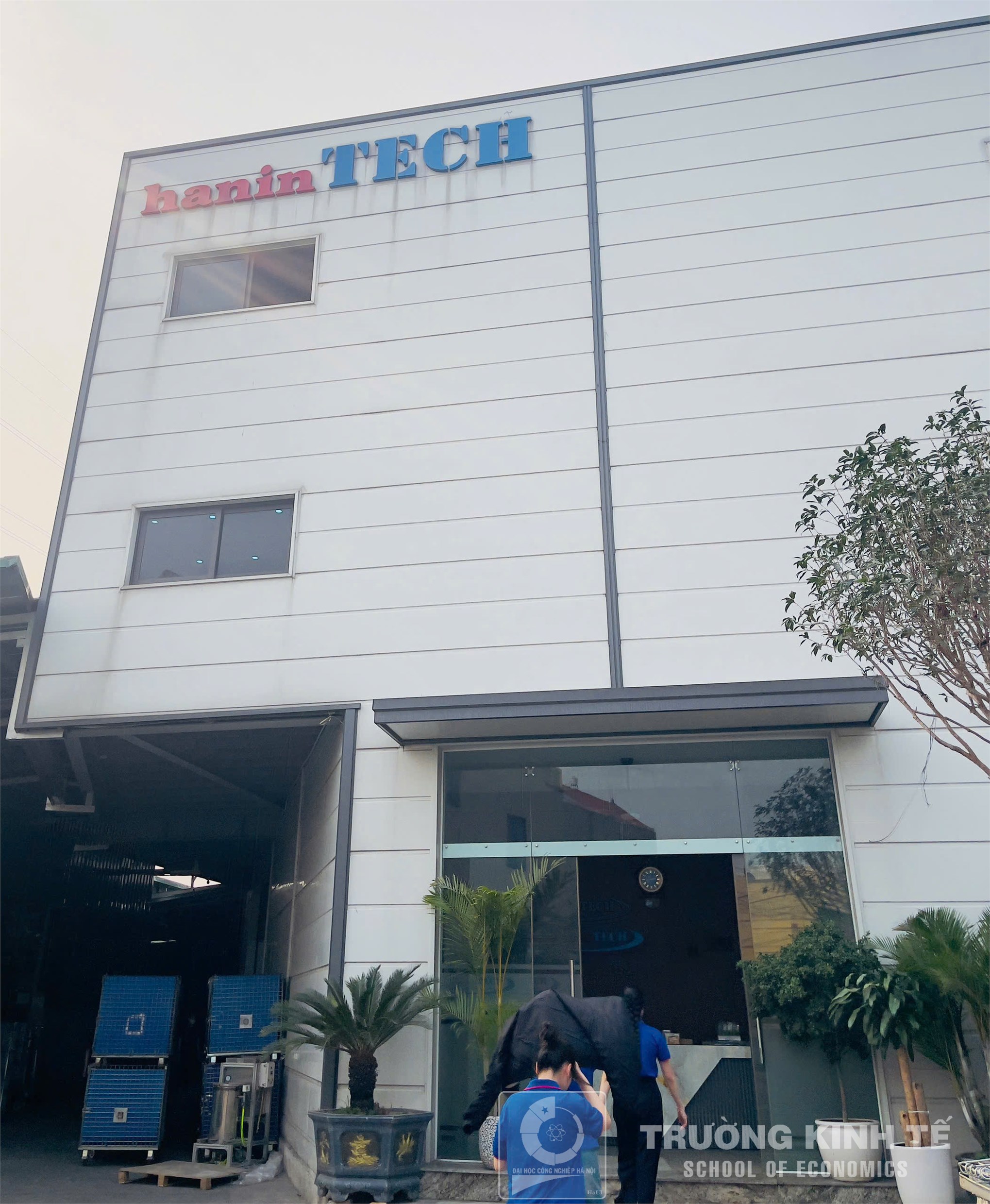 Sinh viên Khoa Kế toán – Kiểm toán, Trường Kinh tế (HaUI) tham quan thực tế tại Công ty cổ phần Công nghệ Hanin Việt Nam