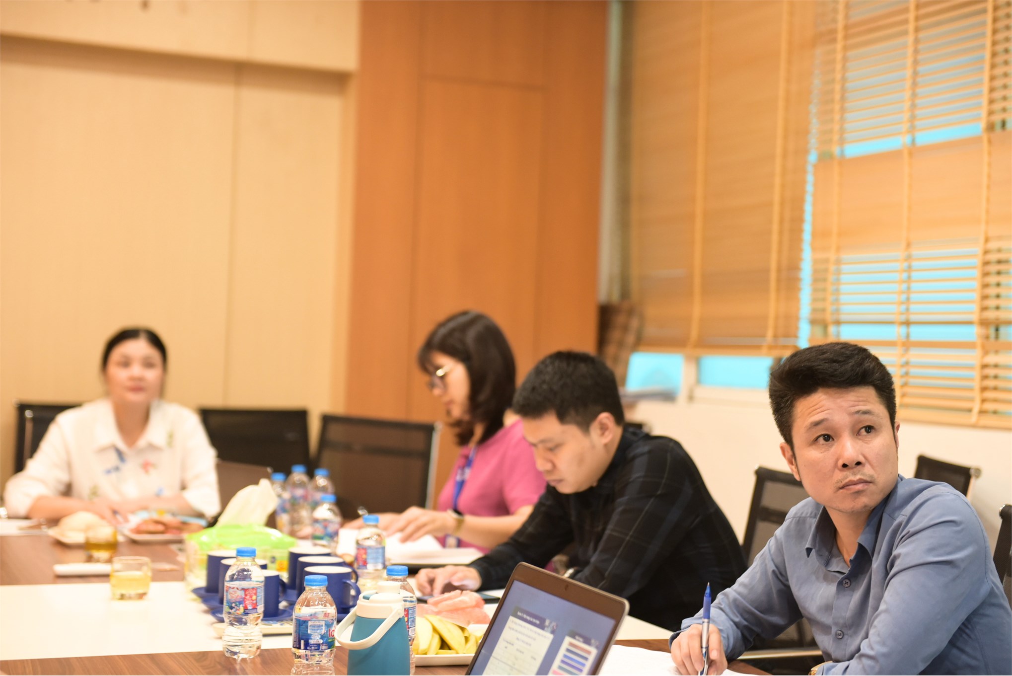 Nghiệm thu đề tài cấp trường: “Xây dựng mô hình ra quyết định đa tiêu chuẩn động để đánh giá và lựa chọn vị trí trung tâm phân phối bền vững của doanh nghiệp cung ứng nông sản tại Việt Nam”