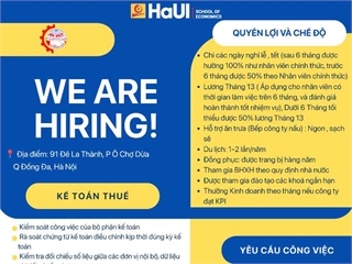 Công ty Cổ phần Tự động hóa An Huy Tuyển dụng: Kế toán thuế