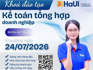 Khai giảng khóa Kế toán tổng hợp trong doanh nghiệp — Lớp KTTH 12