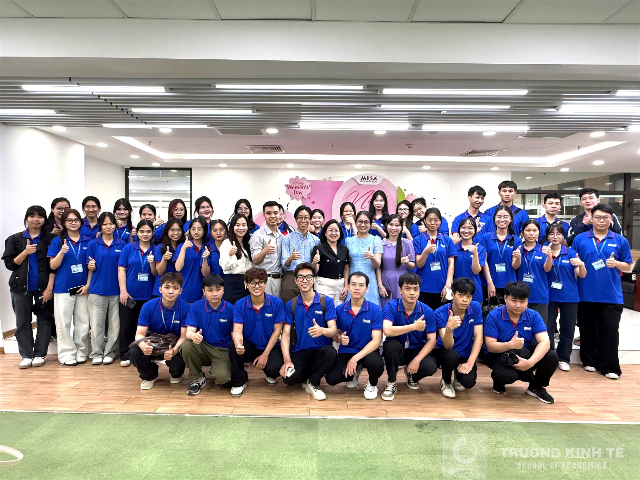 Sinh viên Khoa Knh doanh số, Trường Kinh tế tham quan thực tế tại Công ty Cổ phần MISA
