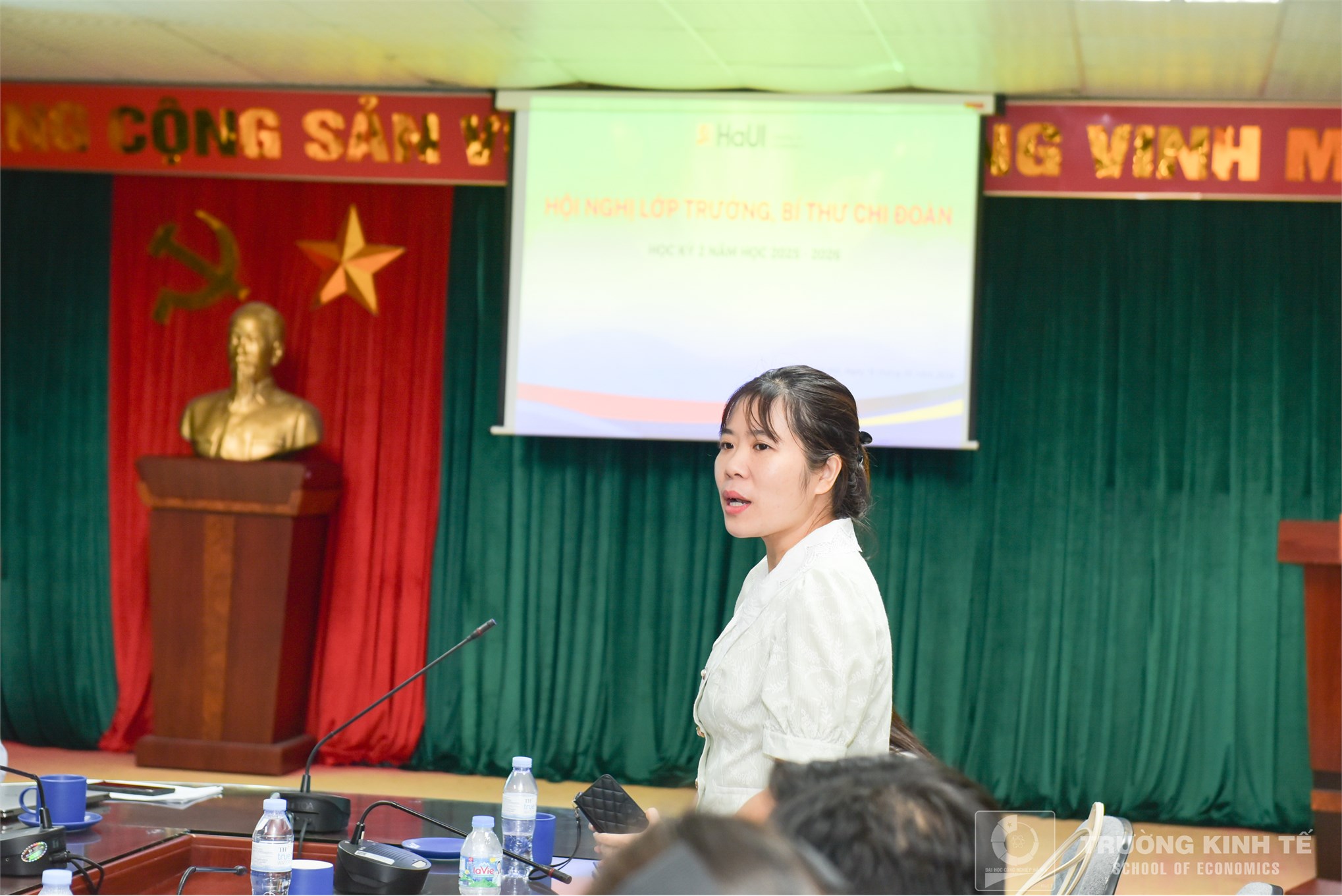 Trường Kinh tế tổ chức Hội nghị Lớp trưởng, Bí thư Chi đoàn Học kỳ 2 năm học 2025 – 2026