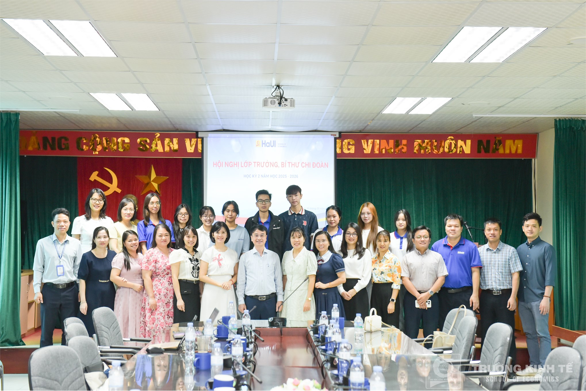 Trường Kinh tế tổ chức Hội nghị Lớp trưởng, Bí thư Chi đoàn Học kỳ 2 năm học 2025 – 2026