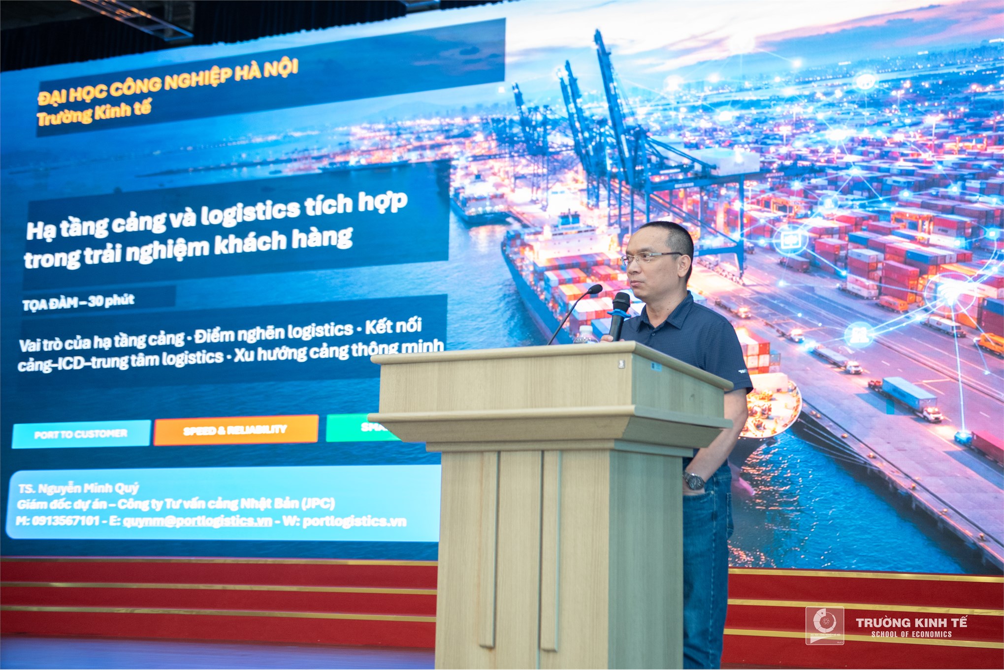 Tọa đàm “Tối ưu chuỗi cung ứng, bứt phá trải nghiệm khách hàng”: Giải bài toán từ điểm nghẽn hạ tầng đến mạng lưới logistics hiện đại