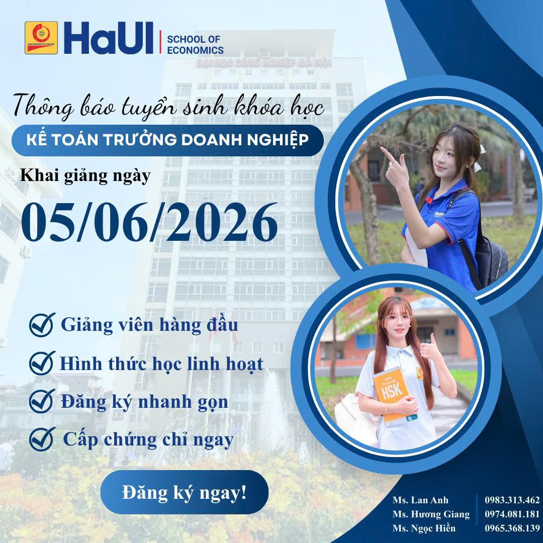 Khai giảng khóa Kế toán trưởng doanh nghiệp — Lớp KTT DN 47