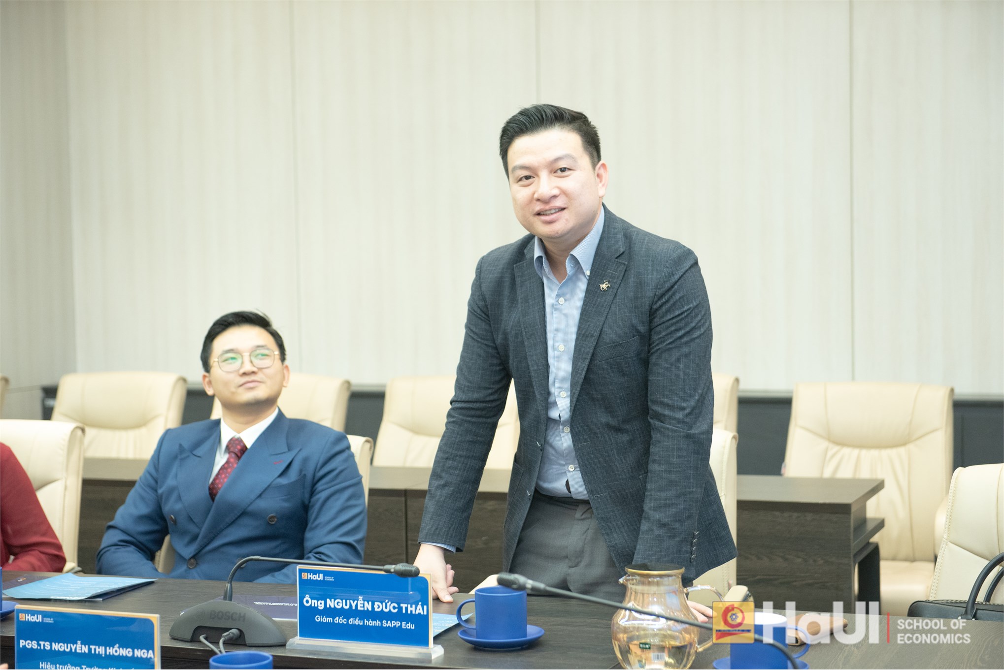 Trường Kinh tế - Đại học Công nghiệp Hà Nội ký kết biên bản ghi nhớ hợp tác với Công ty Cổ phần giáo dục SAPP