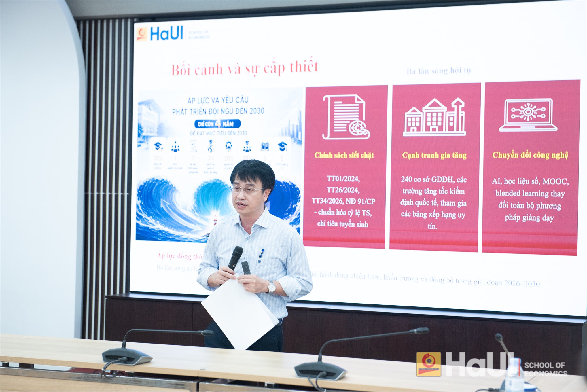 Trường Kinh tế công bố và triển khai chỉ số chiến lược cấp 3 giai đoạn 2026 - 2030