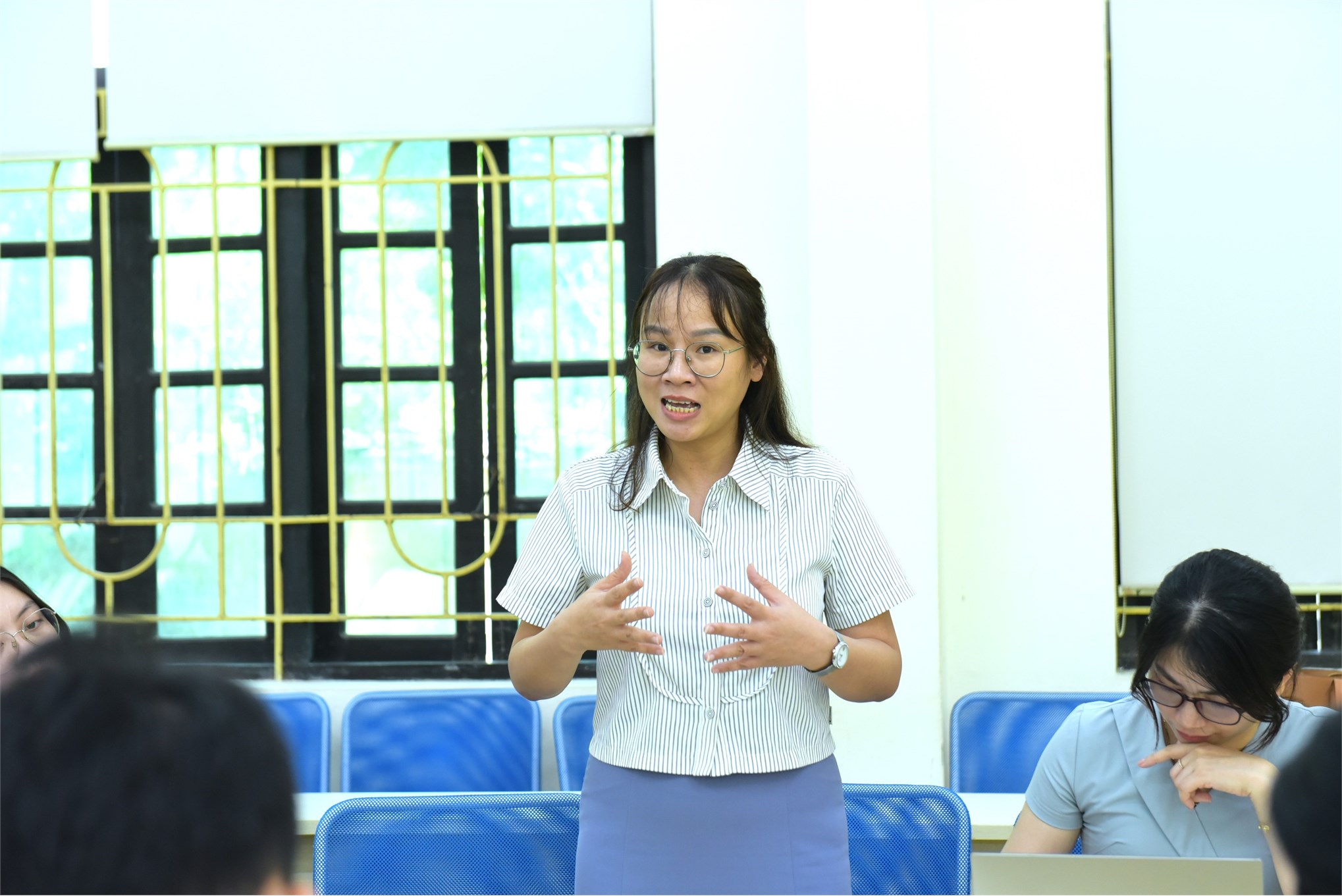 Khoa Kinh doanh số tổ chức Sinh hoạt chuyên môn: Tích hợp tư duy Khởi nghiệp đổi mới sáng tạo và `Chuyển đổi kép` vào công tác đào tạo