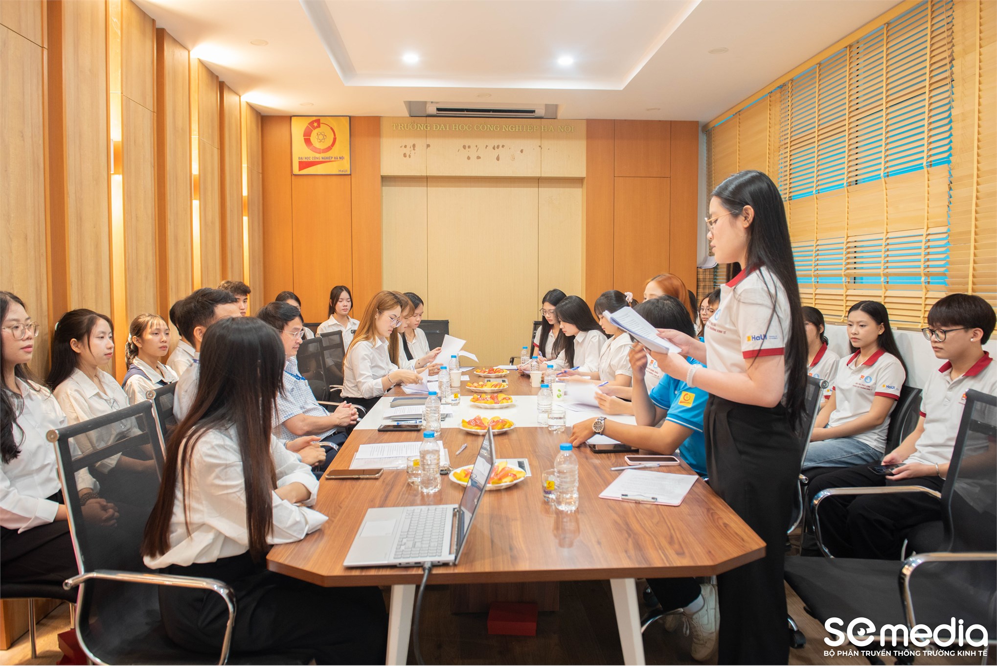 Hội nghị kiện toàn Ban chấp hành Liên chi Hội sinh viên Việt Nam Trường Kinh tế khóa I, nhiệm kỳ 2025-2028