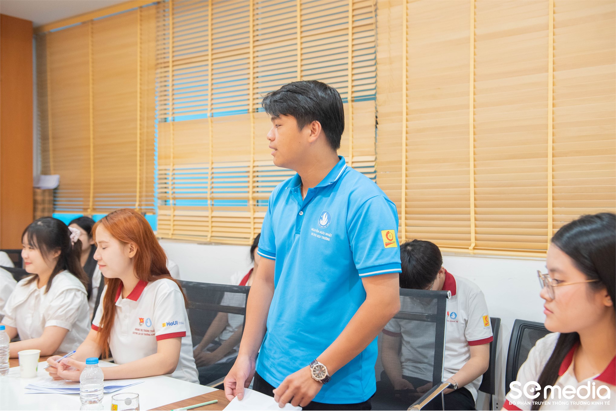 Hội nghị kiện toàn Ban chấp hành Liên chi Hội sinh viên Việt Nam Trường Kinh tế khóa I, nhiệm kỳ 2025-2028