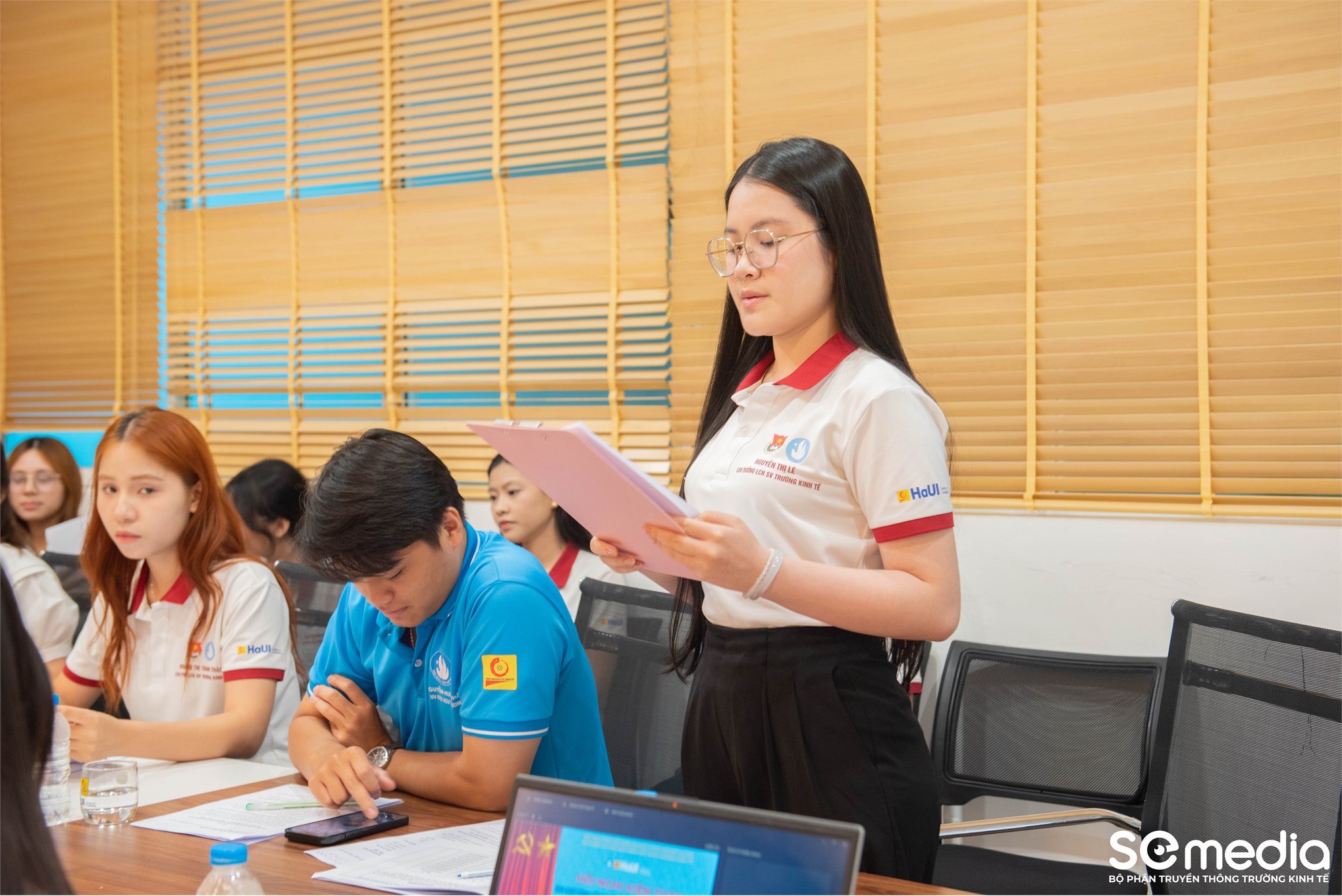 Hội nghị kiện toàn Ban chấp hành Liên chi Hội sinh viên Việt Nam Trường Kinh tế khóa I, nhiệm kỳ 2025-2028