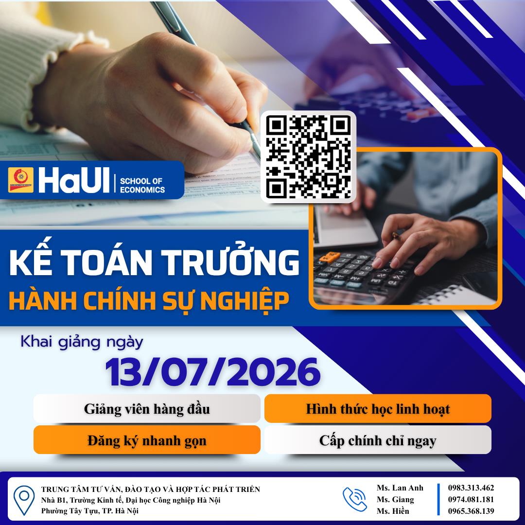 Khai giảng khóa Kế toán trưởng hành chính sự nghiệp — Lớp KTT.HCSN 39