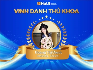 Vinh danh Thủ khoa tốt nghiệp năm 2026 - Ngành marketing, Trường Kinh tế, Đại học Công nghiệp Hà Nội
