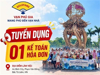 Công ty TNHH Quốc tế Vạn Phú Gia tuyển dụng Kế toán hóa đơn