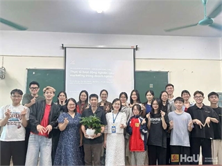 Đưa thực tiễn doanh nghiệp vào giảng đường: Sinh viên Marketing tiếp cận chiến lược nghiên cứu thị trường quốc tế cùng Giám đốc tăng trưởng Maturex