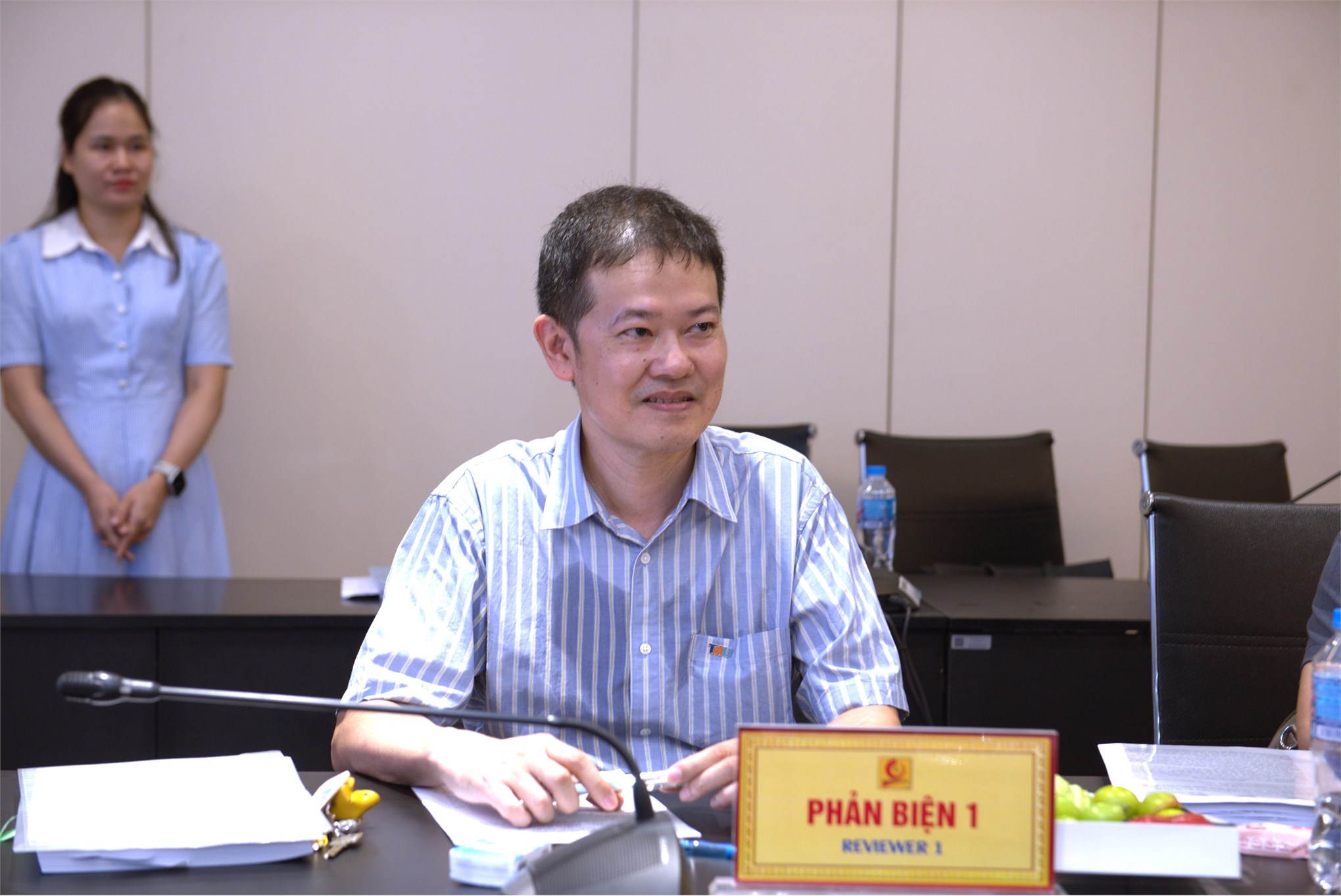 Trường Kinh tế tổ chức Hội thảo cấp đơn vị chuyên môn luận án tiến sĩ cho Nghiên cứu sinh Nguyễn Thị Thanh Tâm