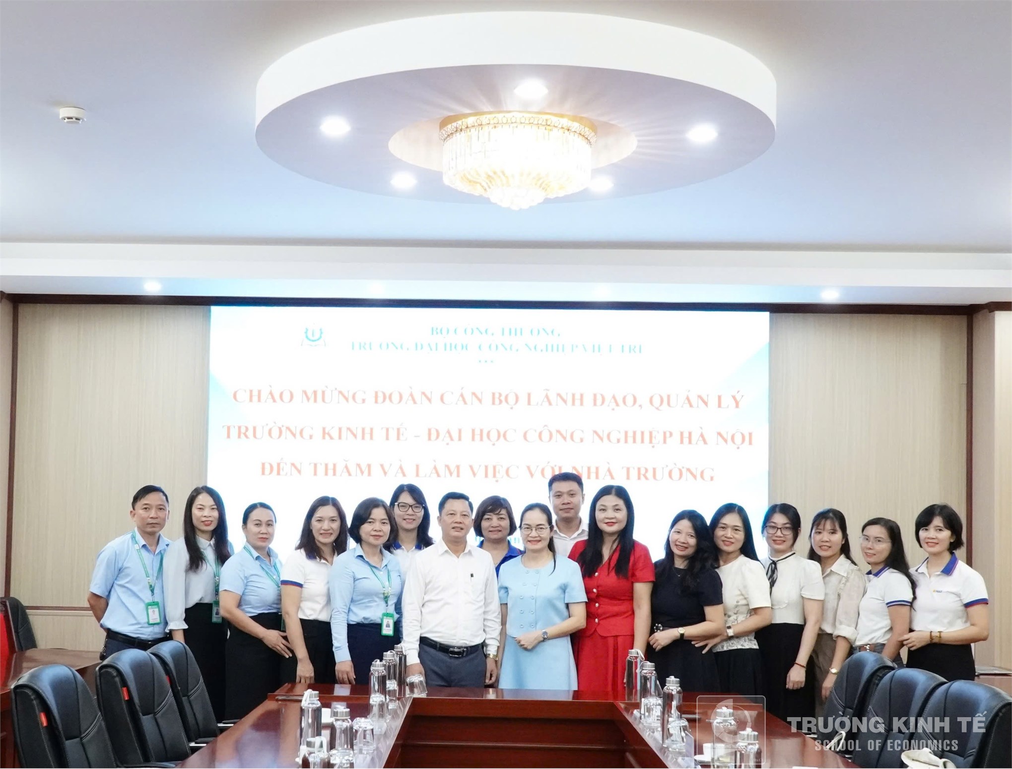 Trường Kinh tế - Đại học Công nghiệp Hà Nội thăm và làm việc tại Trường đại học Công nghiệp Việt Trì: Mở rộng hợp tác đào tạo và tuyển sinh