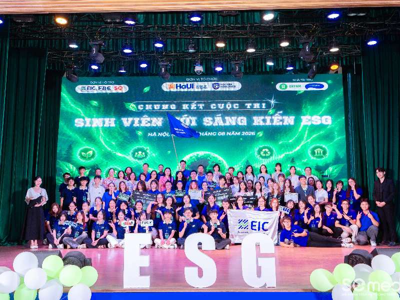 Chung kết cuộc thi “Sinh viên với sáng kiến ESG mùa 3”: Kiến tạo tương lai xanh – Bản lĩnh tiên phong trong kỷ nguyên phát triển bền vững
