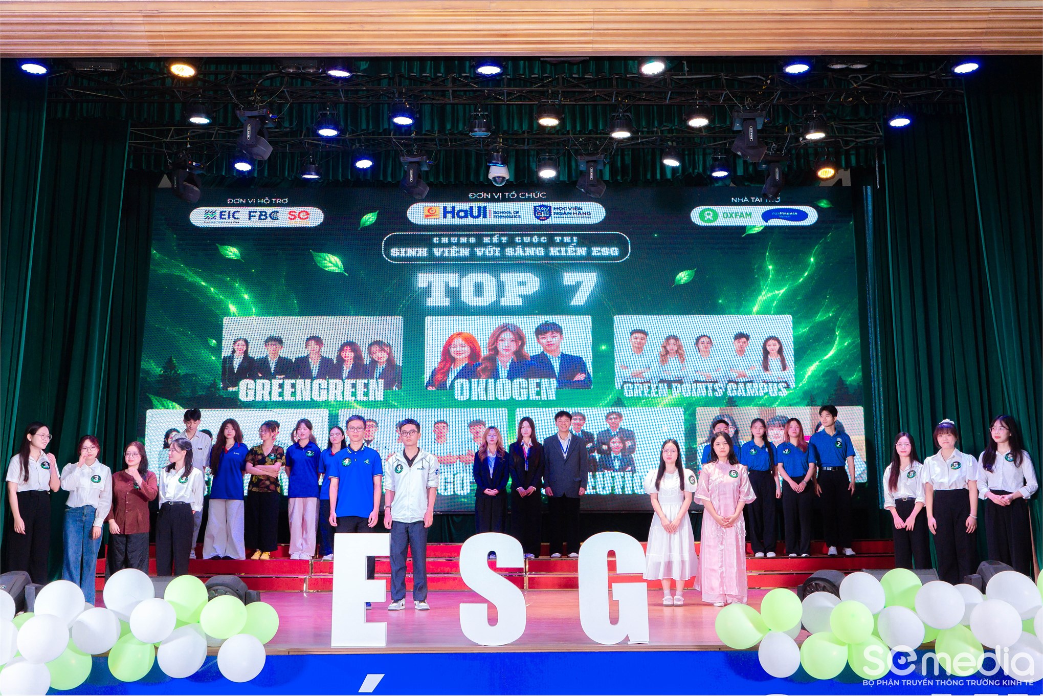 Chung kết cuộc thi “Sinh viên với sáng kiến ESG mùa 3”: Kiến tạo tương lai xanh – Bản lĩnh tiên phong trong kỷ nguyên phát triển bền vững
