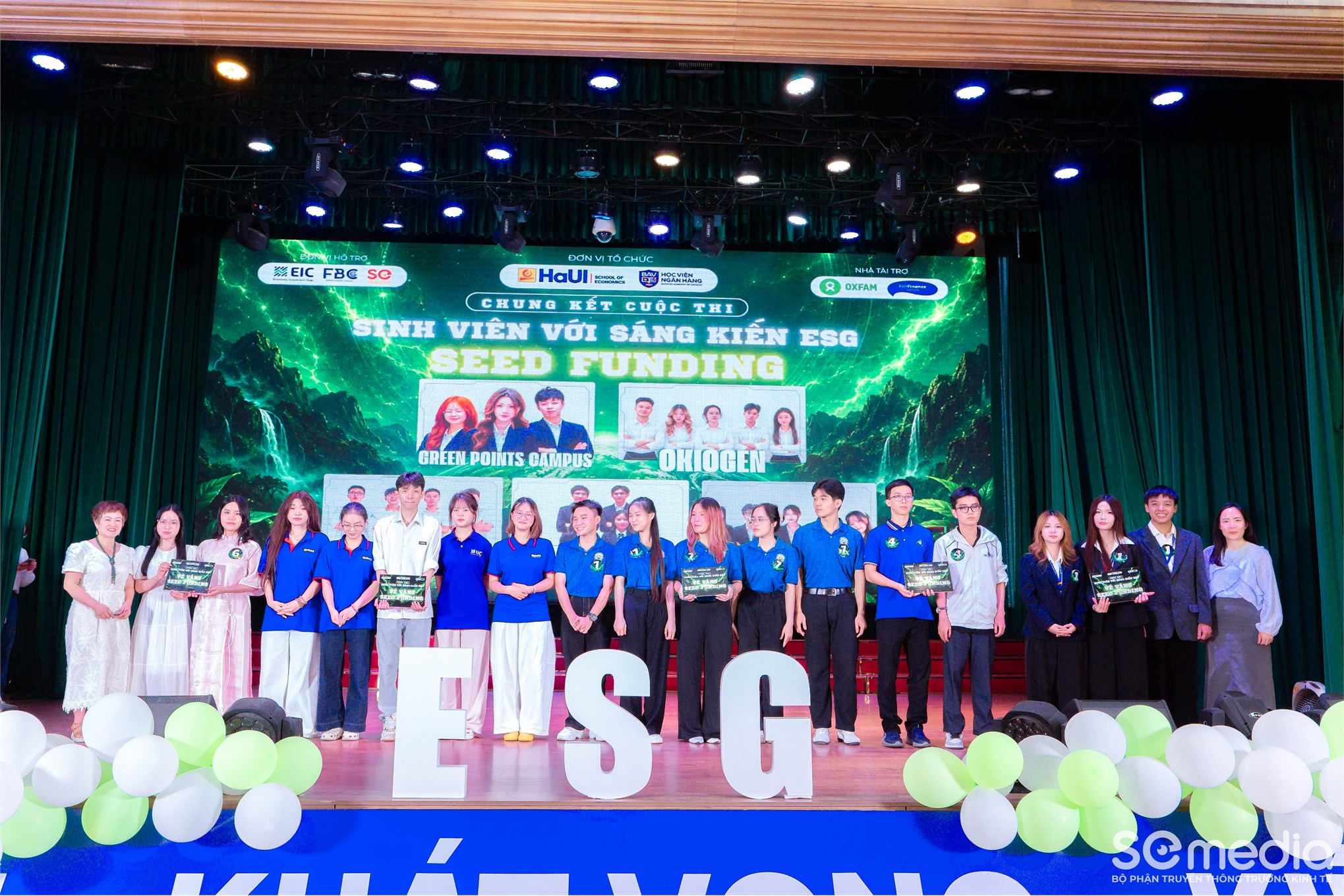 Chung kết cuộc thi “Sinh viên với sáng kiến ESG mùa 3”: Kiến tạo tương lai xanh – Bản lĩnh tiên phong trong kỷ nguyên phát triển bền vững
