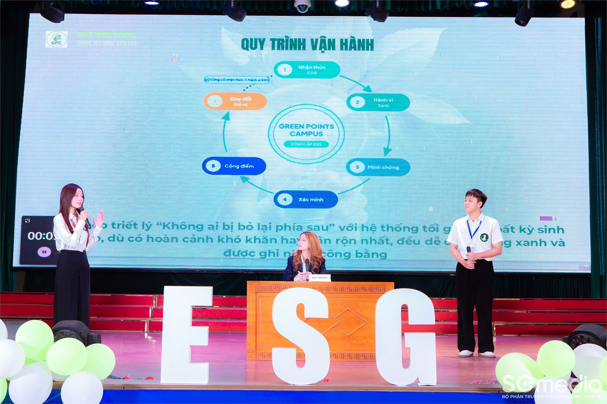 Chung kết cuộc thi “Sinh viên với sáng kiến ESG mùa 3”: Kiến tạo tương lai xanh – Bản lĩnh tiên phong trong kỷ nguyên phát triển bền vững
