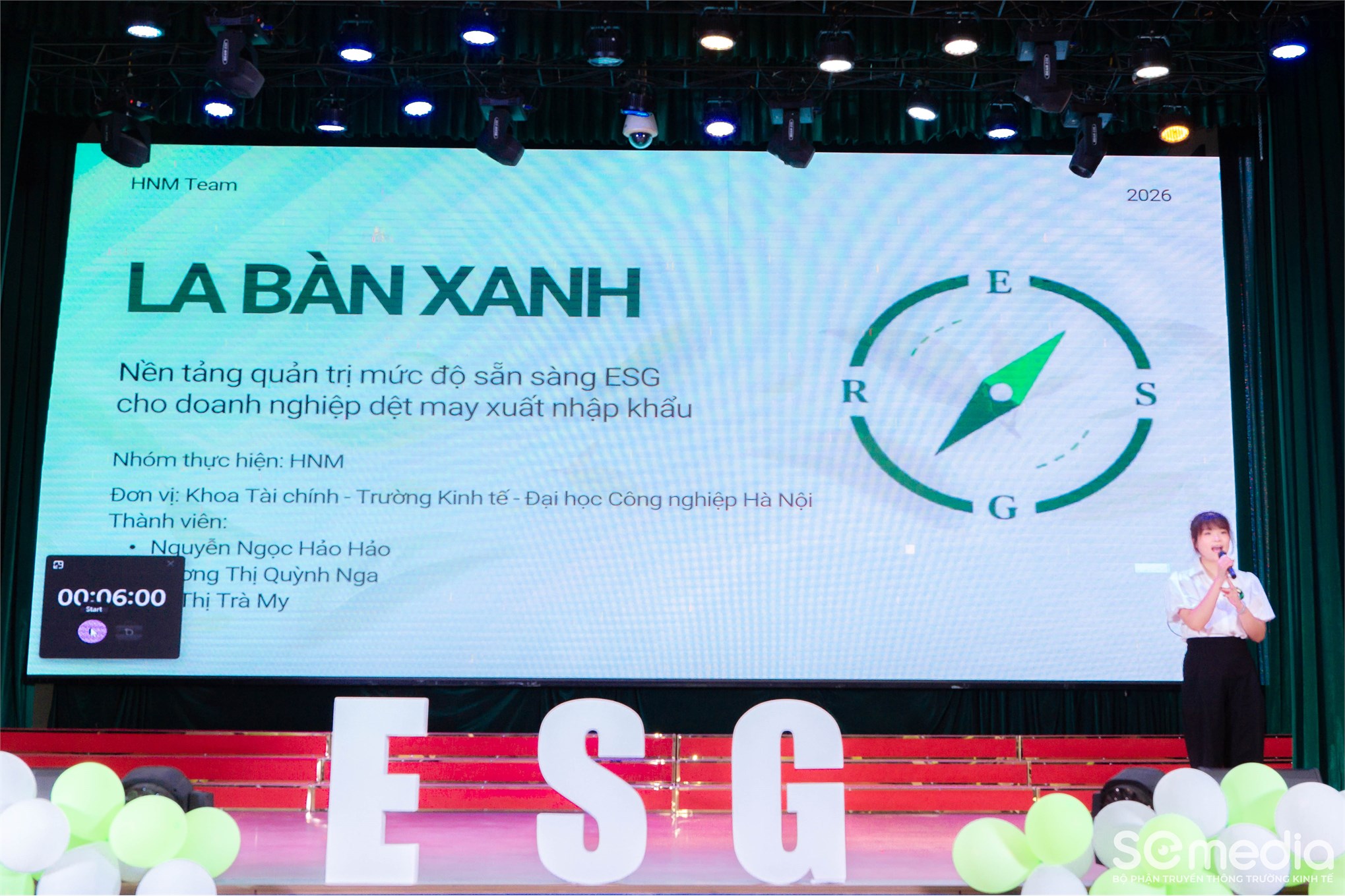 Chung kết cuộc thi “Sinh viên với sáng kiến ESG mùa 3”: Kiến tạo tương lai xanh – Bản lĩnh tiên phong trong kỷ nguyên phát triển bền vững