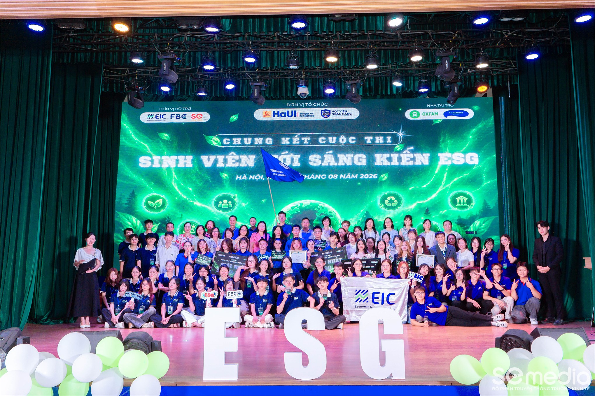 Chung kết cuộc thi “Sinh viên với sáng kiến ESG mùa 3”: Kiến tạo tương lai xanh – Bản lĩnh tiên phong trong kỷ nguyên phát triển bền vững
