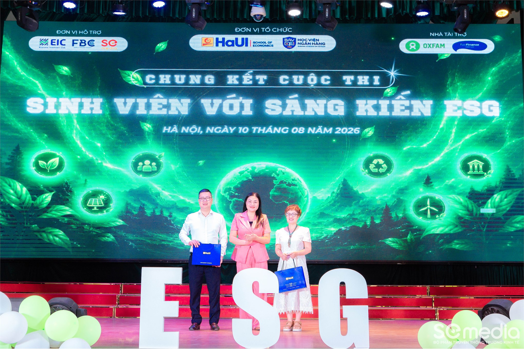 Chung kết cuộc thi “Sinh viên với sáng kiến ESG mùa 3”: Kiến tạo tương lai xanh – Bản lĩnh tiên phong trong kỷ nguyên phát triển bền vững