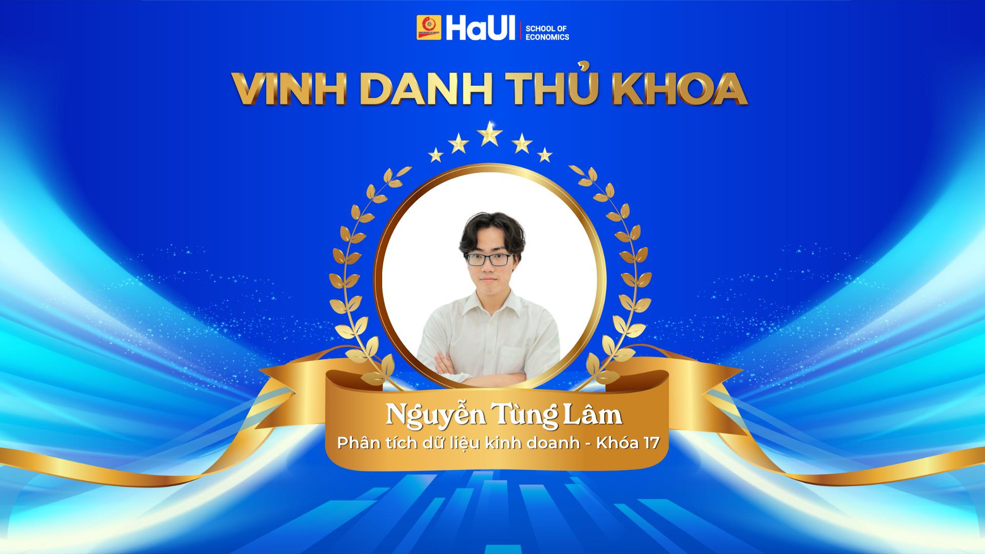 Vinh danh Thủ khoa tốt nghiệp năm 2026, Trường Kinh tế, Đại học Công nghiệp Hà Nội