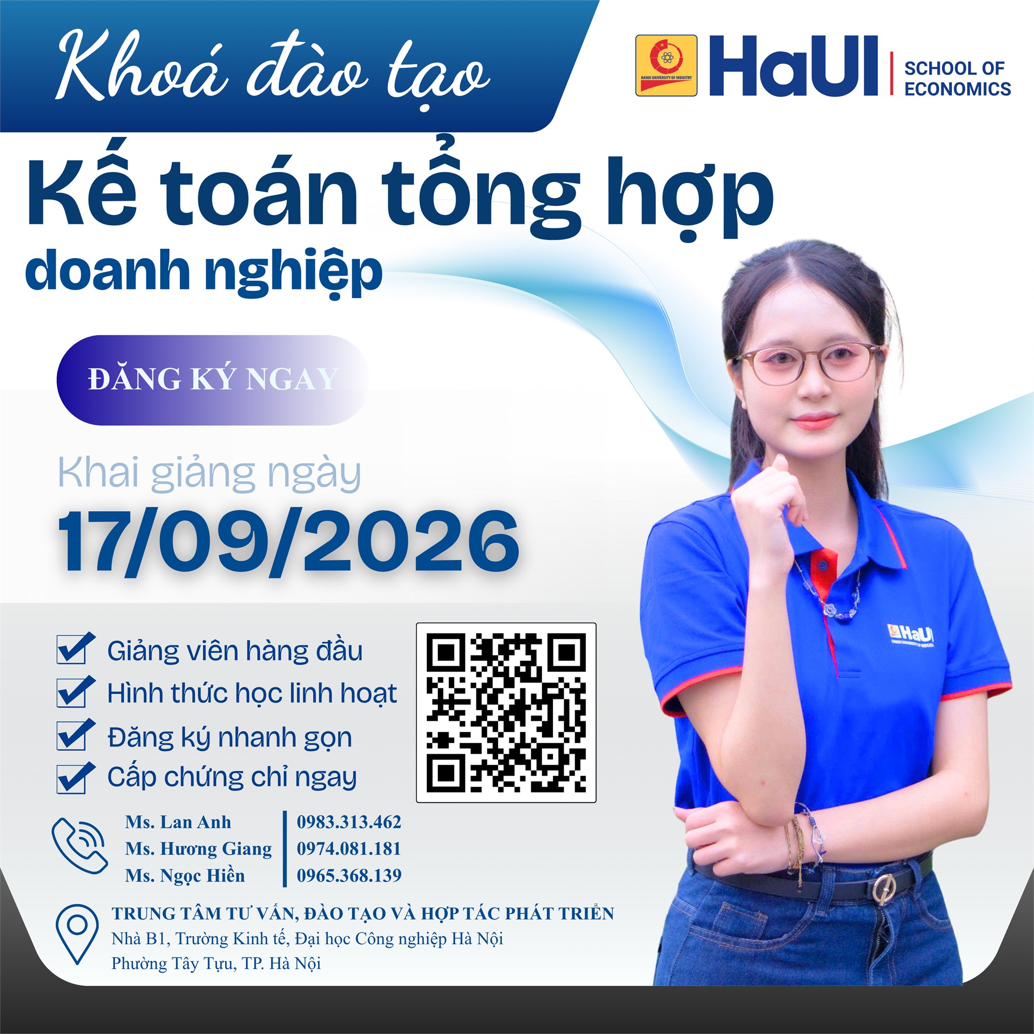 📢 Khai giảng khóa Kế toán tổng hợp trong doanh nghiệp — Lớp KTTH 13