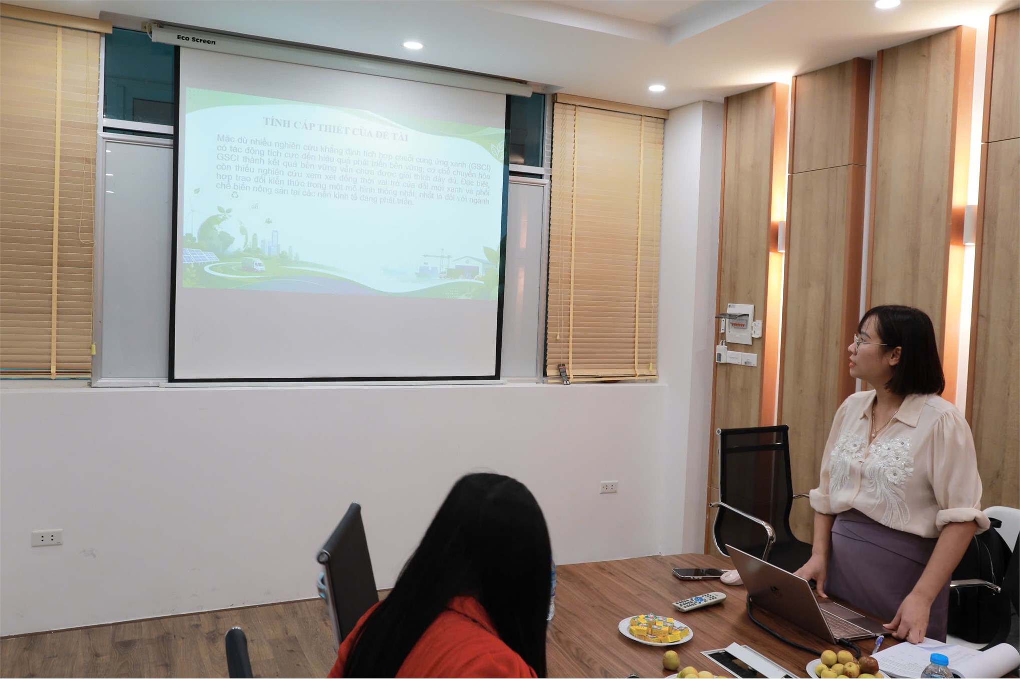 NGHIỆM THU ĐỀ TÀI KH&CN CẤP CƠ SỞ: `ẢNH HƯỞNG CỦA TÍCH HỢP CHUỖI CUNG ỨNG XANH ĐẾN HIỆU QUẢ PHÁT TRIỂN BỀN VỮNG TẠI CÁC DOANH NGHIỆP CHẾ BIẾN NÔNG SẢN Ở VIỆT NAM`