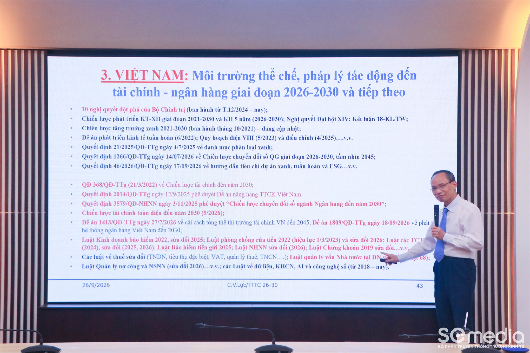 Đồng giảng cùng chuyên gia: Bắt mạch xu hướng và giải pháp đối với thị trường tài chính Việt Nam giai đoạn 2026 – 2030