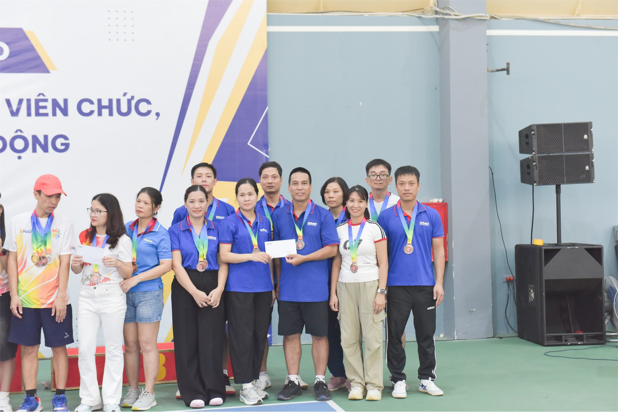 Dấu ấn Trường Kinh tế: Cùng Liên quân 5 giành Giải Ba toàn đoàn tại Hội thao viên chức, người lao động
