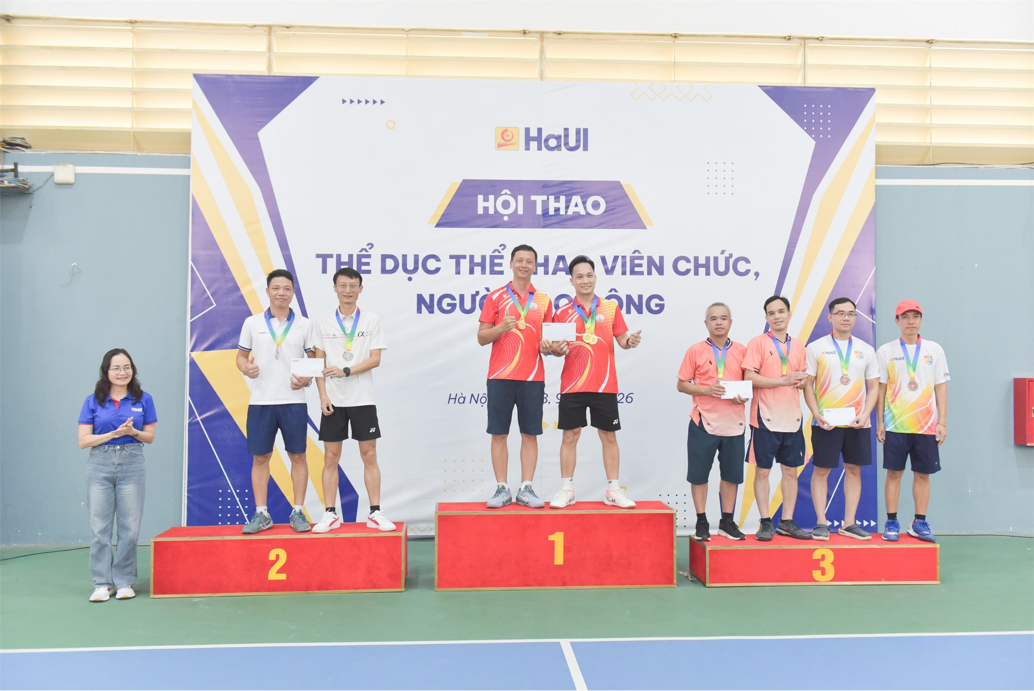 Dấu ấn Trường Kinh tế: Cùng Liên quân 5 giành Giải Ba toàn đoàn tại Hội thao viên chức, người lao động