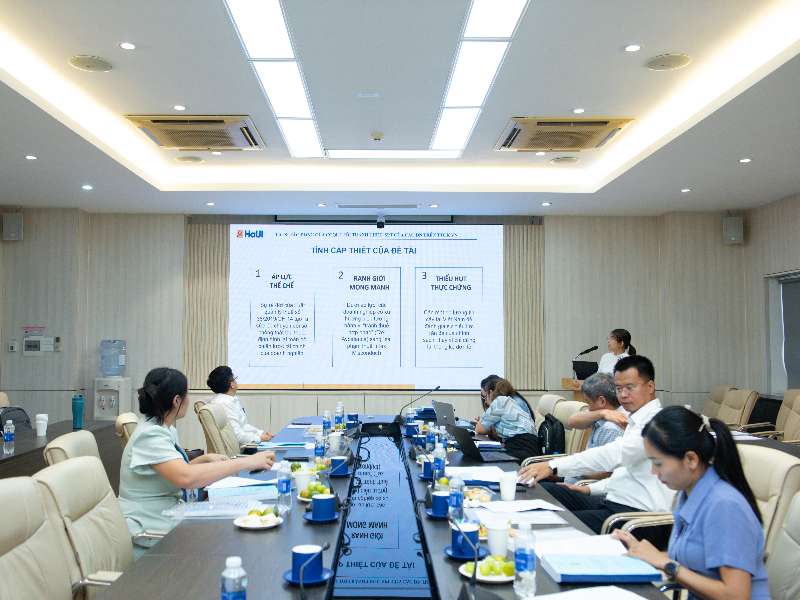 Đại học Công nghiệp Hà Nội tổ chức Hội thảo Luận án Tiến sĩ Ngành kế toán cho Nghiên cứu sinh Nguyễn Thúy Vinh và Nghiên cứu sinh Nguyễn Thị Ngọc Lan