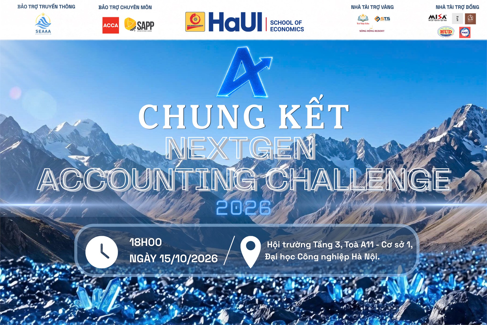 Thông báo Tổ chức vòng chung kết cuộc thi `Nextgen Accounting Challenge 2026`