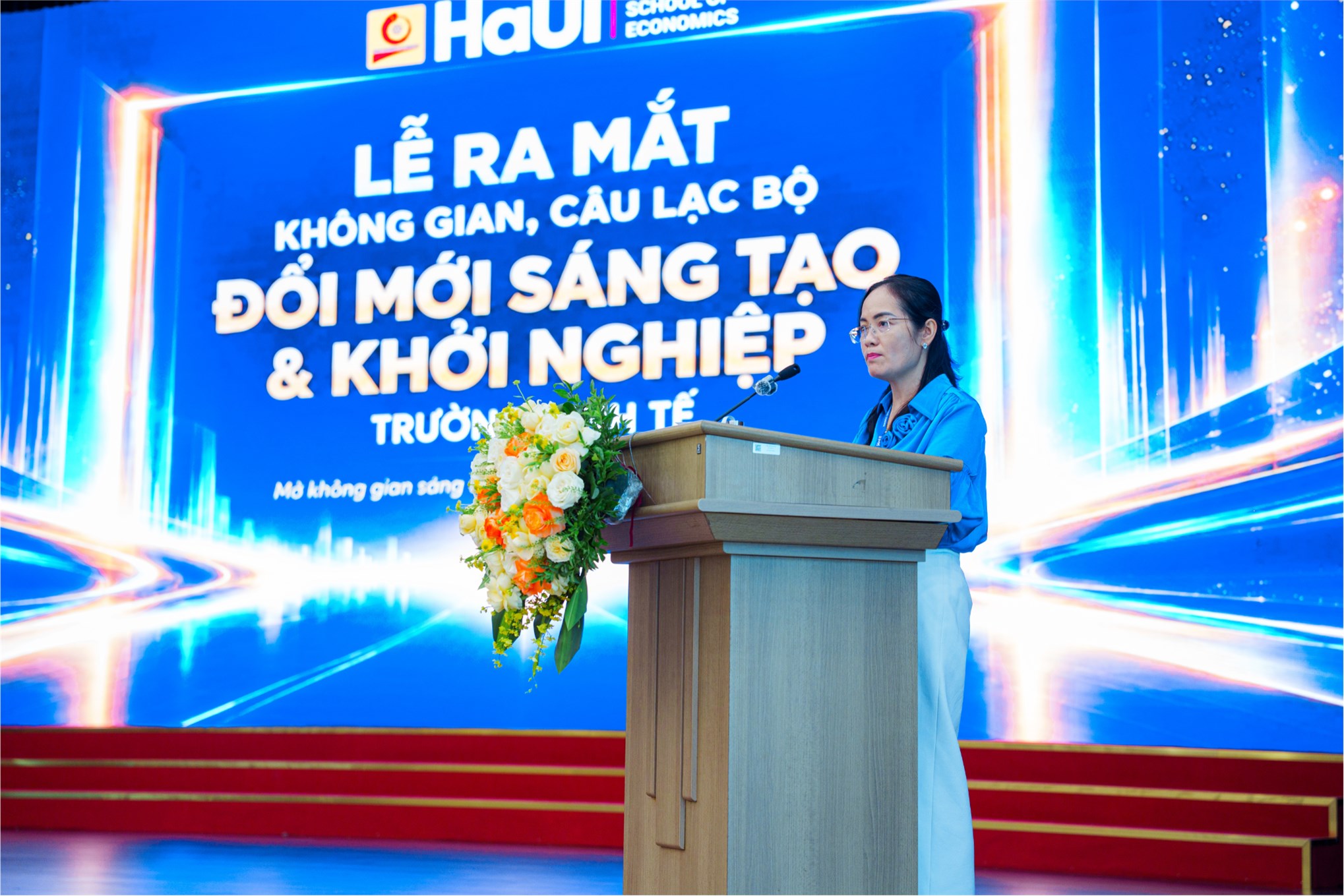 Gắn kết tri thức với thực tiễn: Trường Kinh tế (HaUI) chính thức đưa vào vận hành Không gian và Câu lạc bộ Đổi mới sáng tạo, Khởi nghiệp
