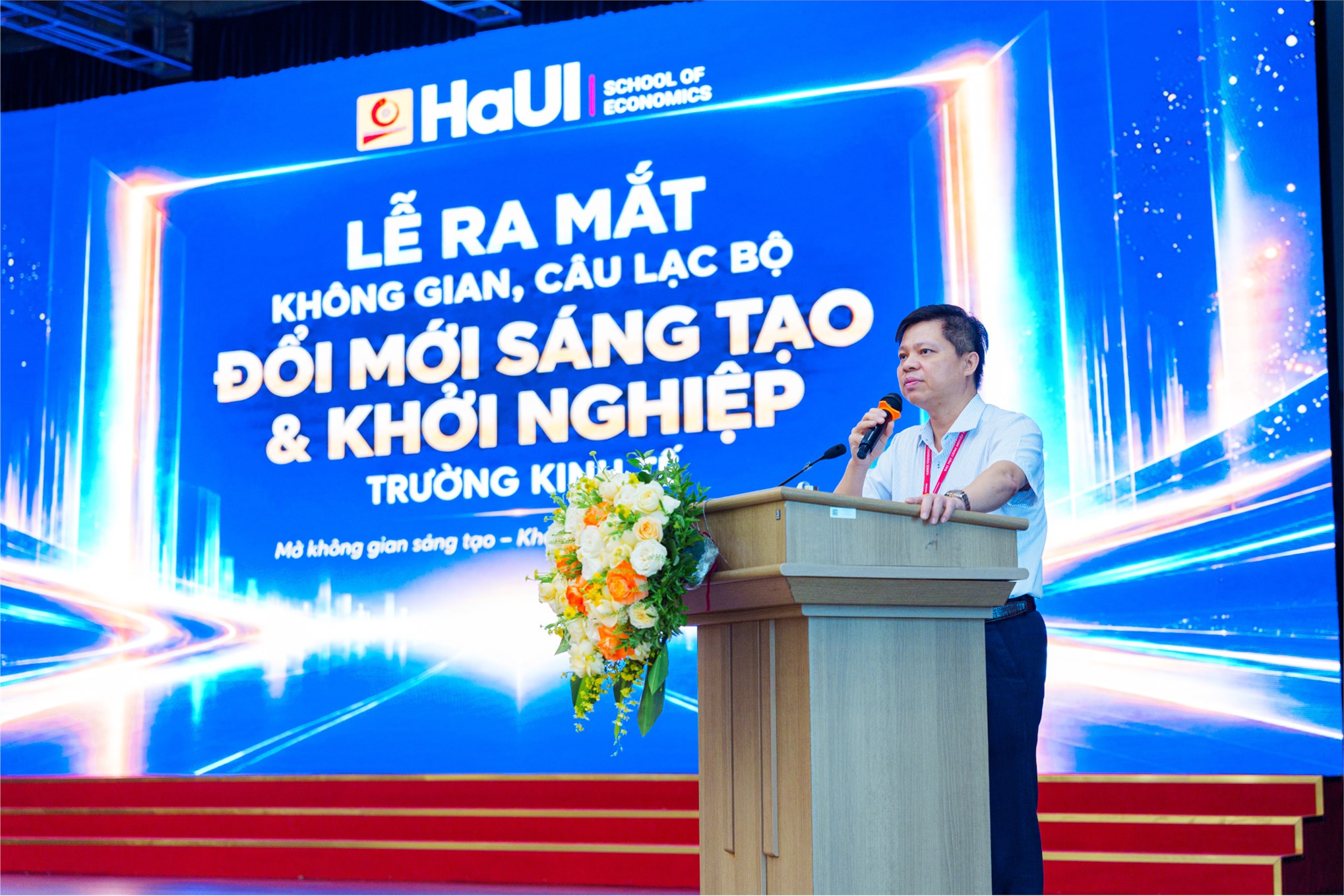 Gắn kết tri thức với thực tiễn: Trường Kinh tế (HaUI) chính thức đưa vào vận hành Không gian và Câu lạc bộ Đổi mới sáng tạo, Khởi nghiệp