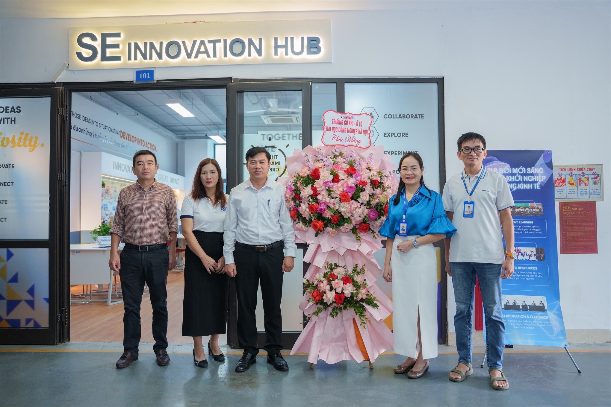 Gắn kết tri thức với thực tiễn: Trường Kinh tế (HaUI) chính thức đưa vào vận hành Không gian và Câu lạc bộ Đổi mới sáng tạo, Khởi nghiệp