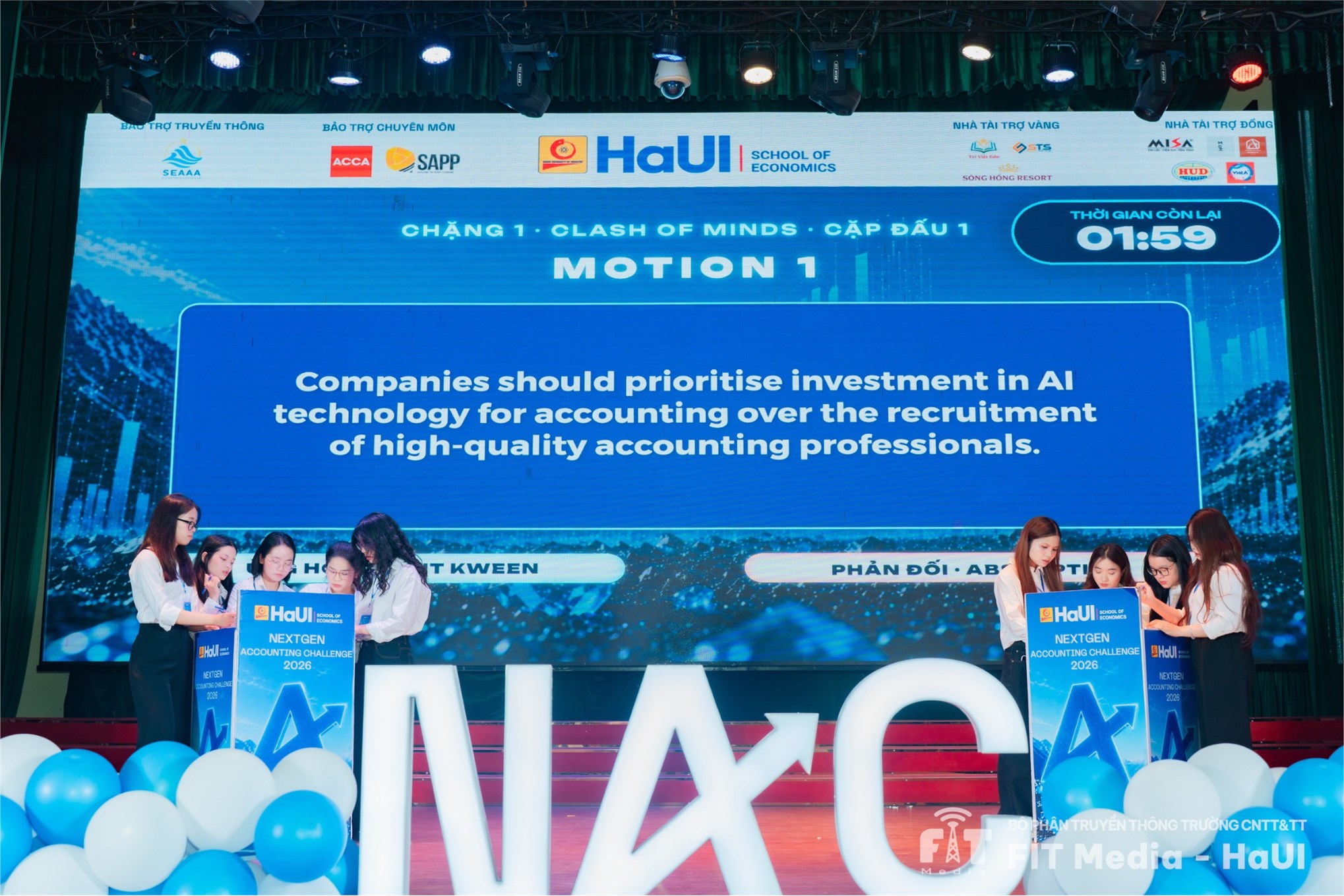 Chung kết cuộc thi “Nextgen Accounting Challenge 2026”: Khẳng định tri thức, tư duy phản biện và bản lĩnh hội nhập của Thế hệ Kế toán – Kiểm toán tương lai