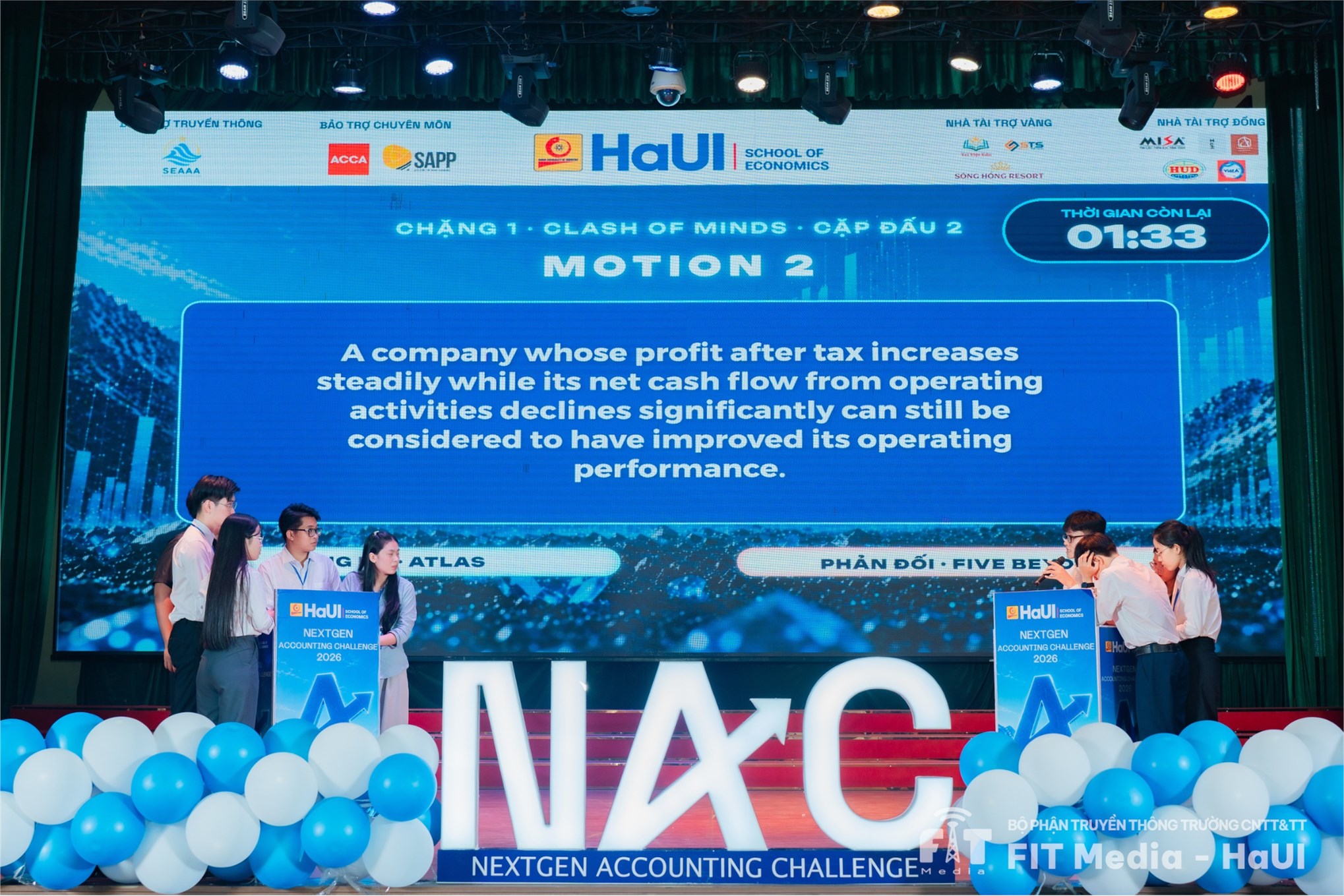 Chung kết cuộc thi “Nextgen Accounting Challenge 2026”: Khẳng định tri thức, tư duy phản biện và bản lĩnh hội nhập của Thế hệ Kế toán – Kiểm toán tương lai