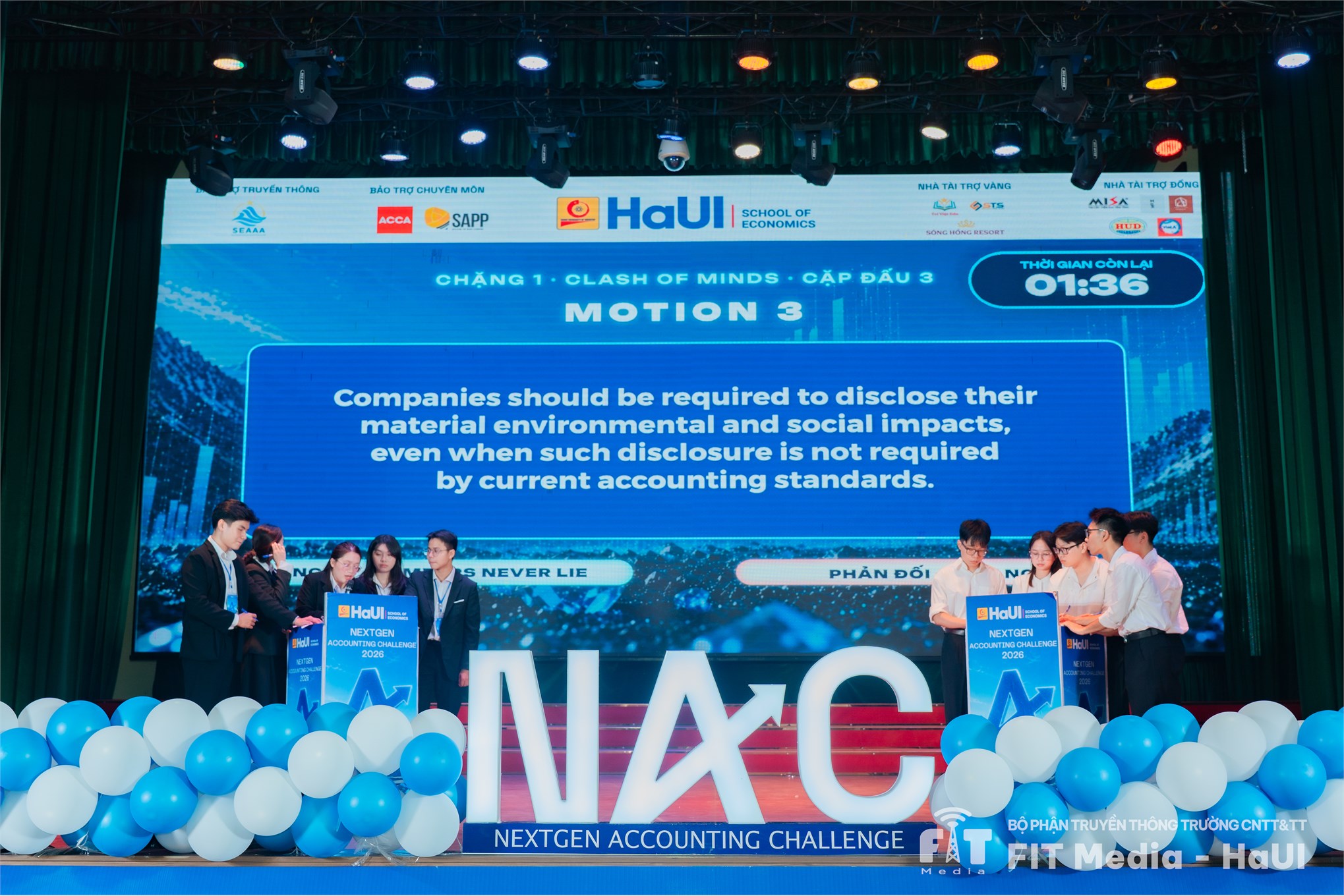 Chung kết cuộc thi “Nextgen Accounting Challenge 2026”: Khẳng định tri thức, tư duy phản biện và bản lĩnh hội nhập của Thế hệ Kế toán – Kiểm toán tương lai