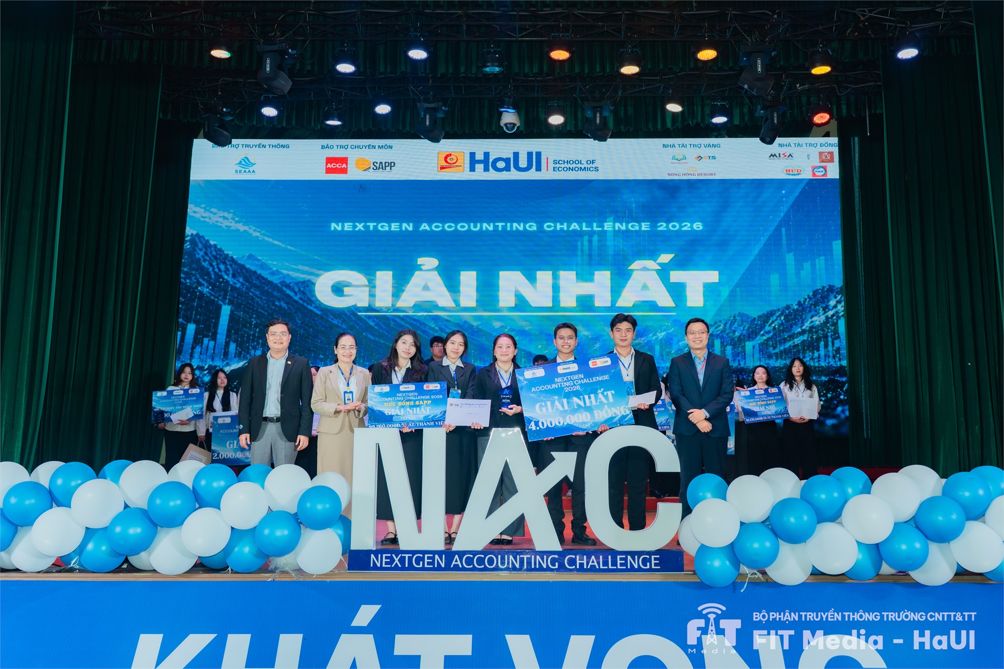 Chung kết cuộc thi “Nextgen Accounting Challenge 2026”: Khẳng định tri thức, tư duy phản biện và bản lĩnh hội nhập của Thế hệ Kế toán – Kiểm toán tương lai