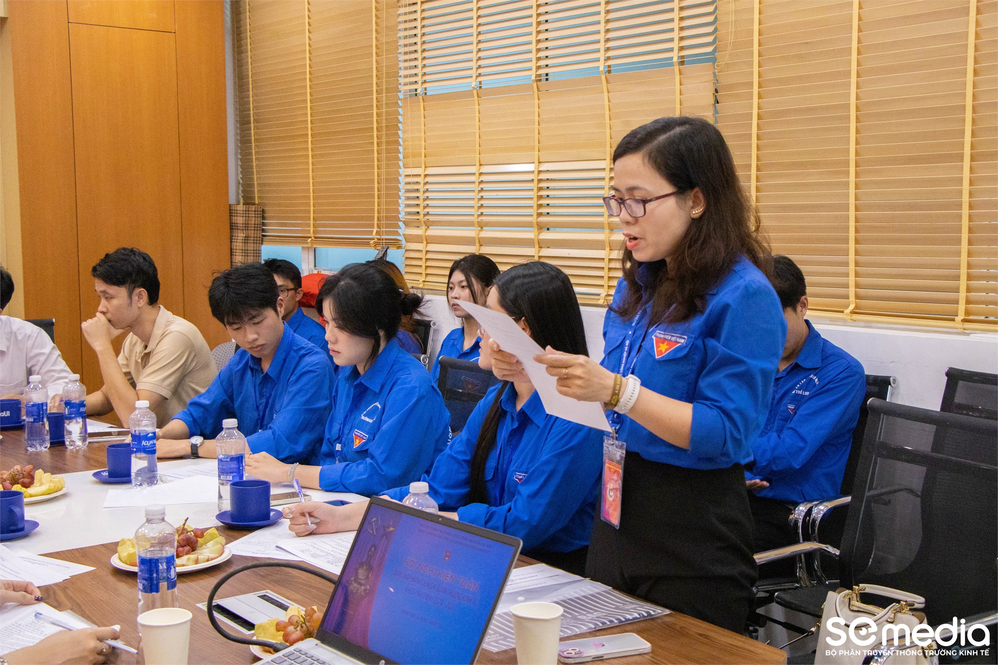 Hội nghị kiện toàn Ban chấp hành liên chi Đoàn Trường Kinh tế: Tiếp nối nhiệt huyết, vững bước phát triển trong giai đoạn mới