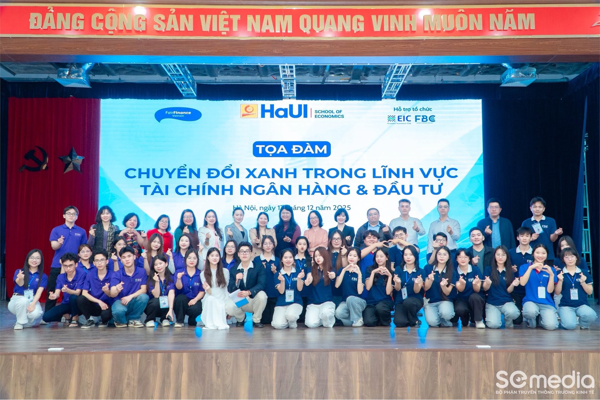 Trường Kinh tế – Đại học Công nghiệp Hà Nội tổ chức Tọa đàm “Chuyển đổi xanh trong lĩnh vực tài chính – ngân hàng và đầu tư”
