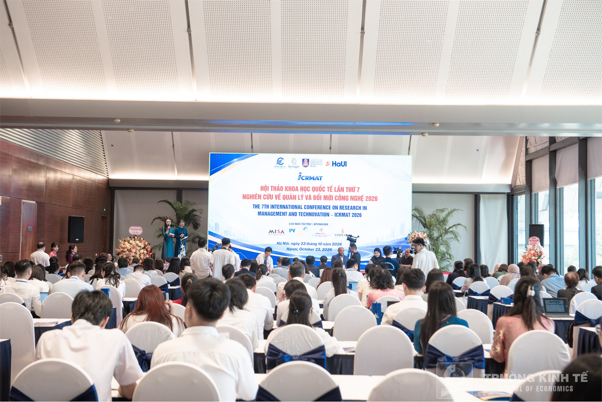 Đại học Công nghiệp Hà Nội Đồng tổ chức thành công Hội thảo khoa học quốc tế ICRMAT 2026