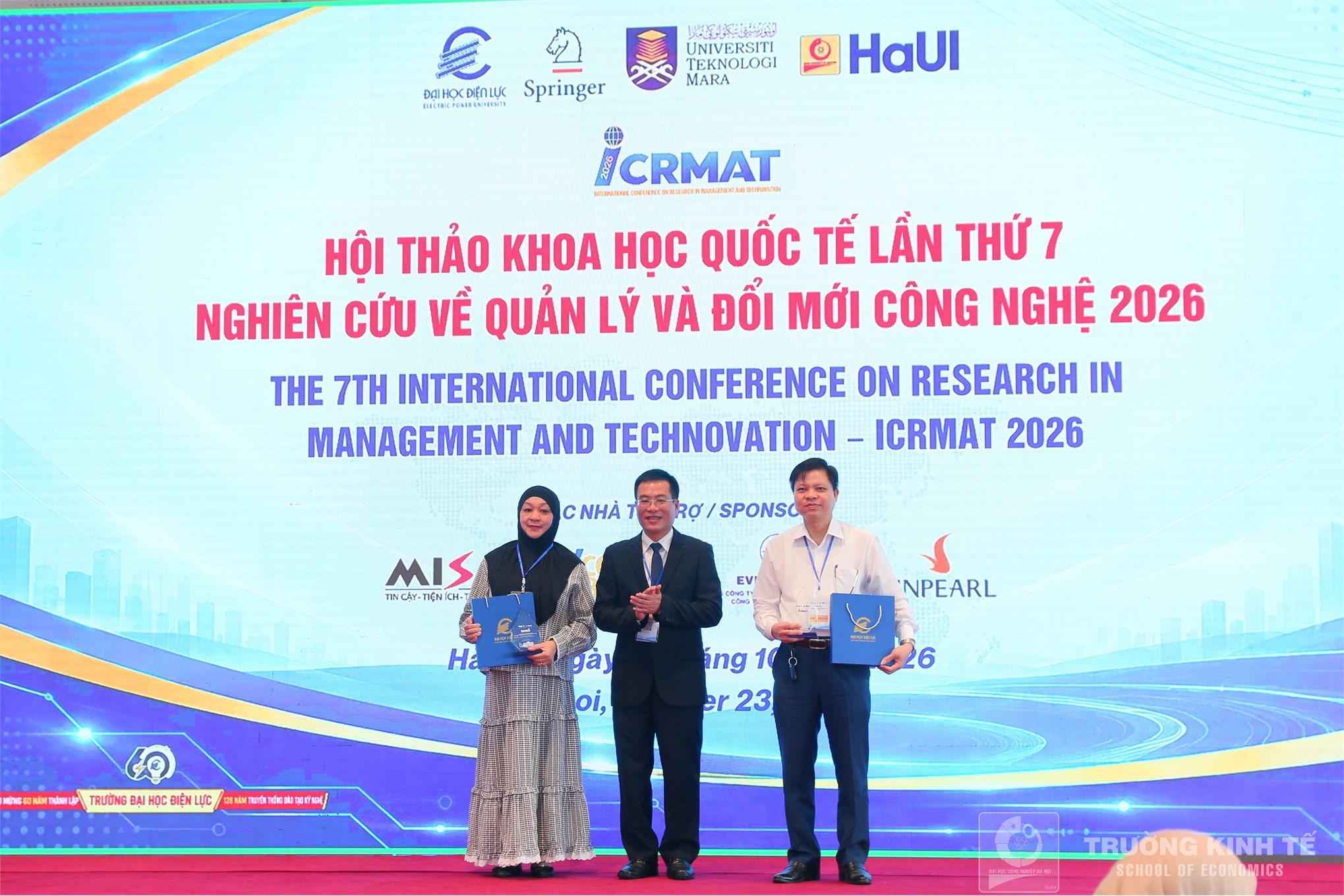 Đại học Công nghiệp Hà Nội Đồng tổ chức thành công Hội thảo khoa học quốc tế ICRMAT 2026