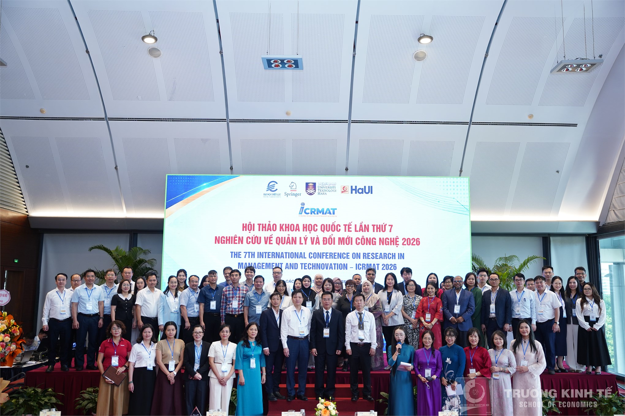 Đại học Công nghiệp Hà Nội Đồng tổ chức thành công Hội thảo khoa học quốc tế ICRMAT 2026