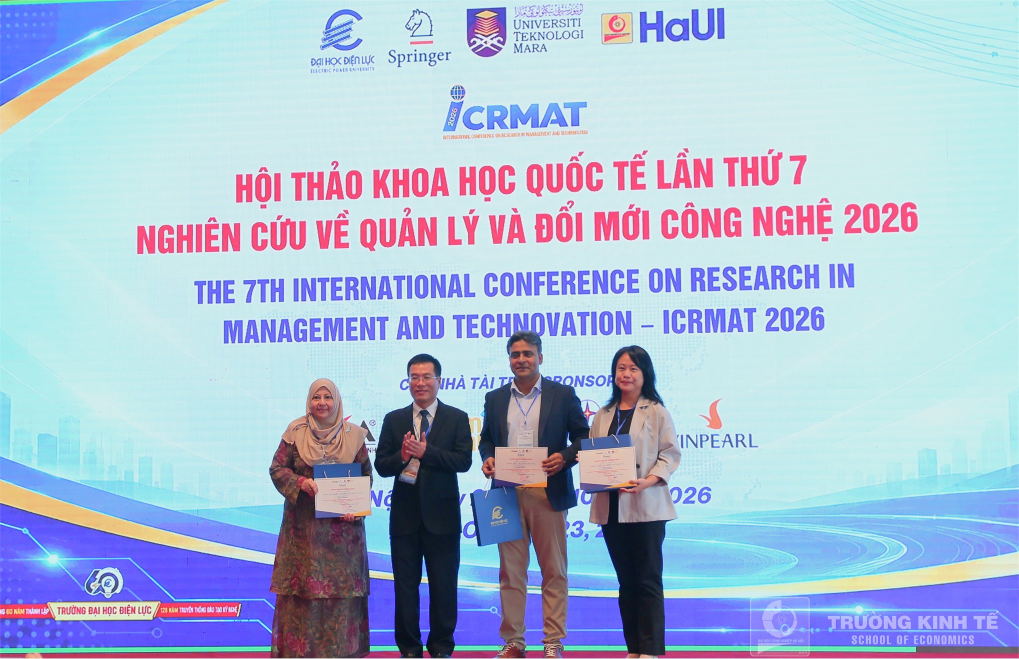 Đại học Công nghiệp Hà Nội Đồng tổ chức thành công Hội thảo khoa học quốc tế ICRMAT 2026