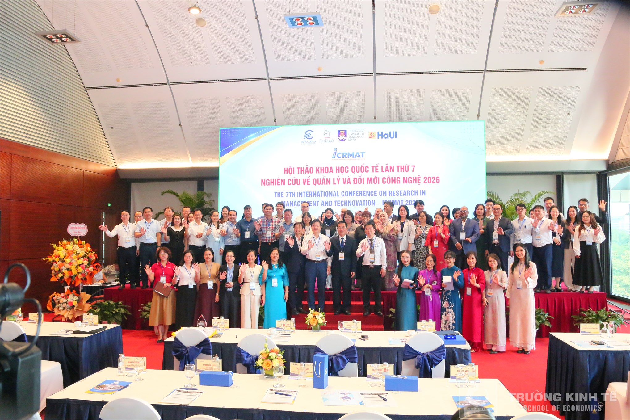 Đại học Công nghiệp Hà Nội Đồng tổ chức thành công Hội thảo khoa học quốc tế ICRMAT 2026